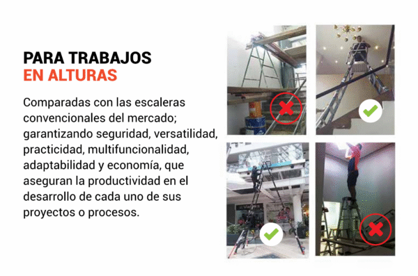Andamio unipersonal Robusta 620 - Imagen 5