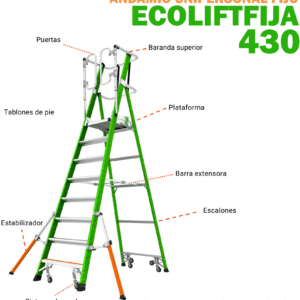 ANDAMIO ECOLIFT 430 FIJO UNIPERSONAL